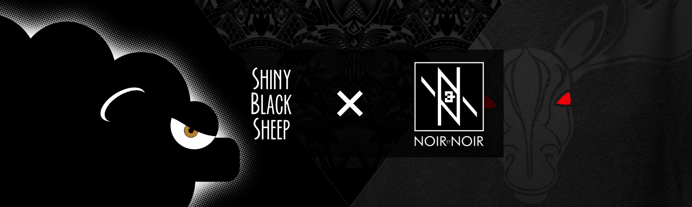 Shiny Black Sheep x Noir et Noir