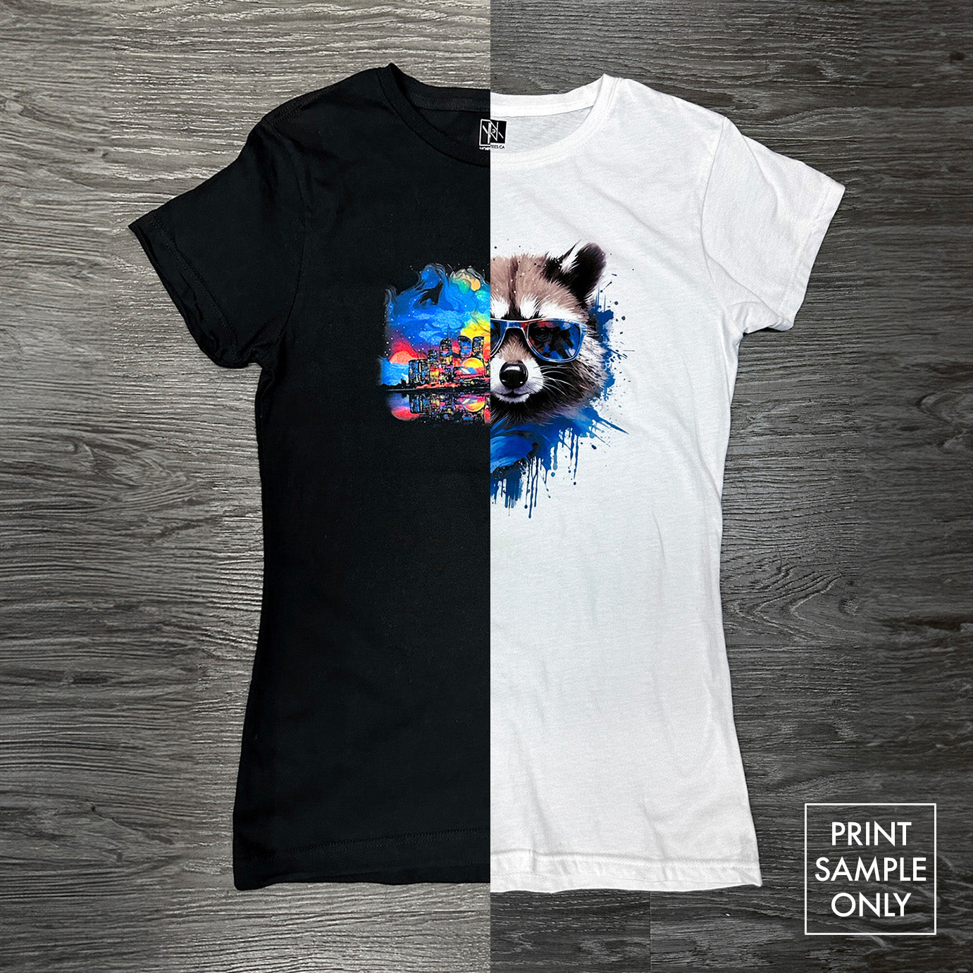 Women's Fit Softstyle 100% Cotton Tee | White or Black