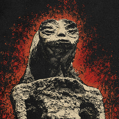Crispy | Alien Mummy Graphic T-Shirt | Printed in Toronto