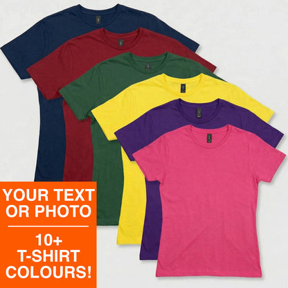 Women's Fit Colour Shirts | Softstyle 100% Cotton Tee