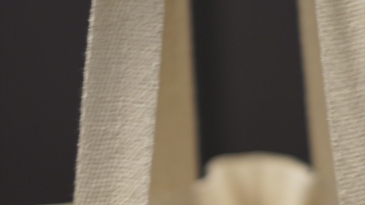 Noirtees by Noir et Noir, photo of a customized natural lightweight totebag - Video