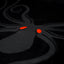 Noir et Noir Tentacles Black on Black Matte Print octopus design Details 2